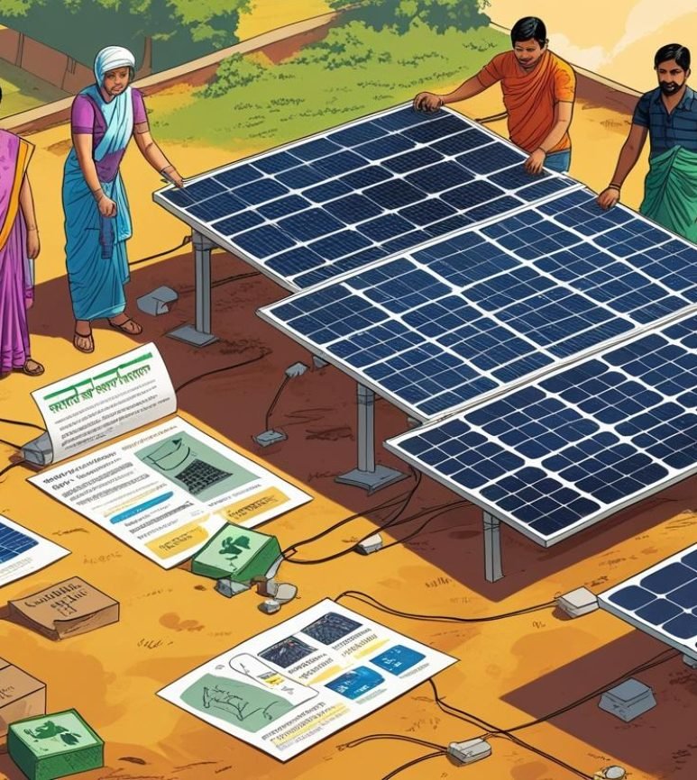 create an image of Government Subsidy for Solar Energy in india create an image of Government Subsidy for Solar Energy in india