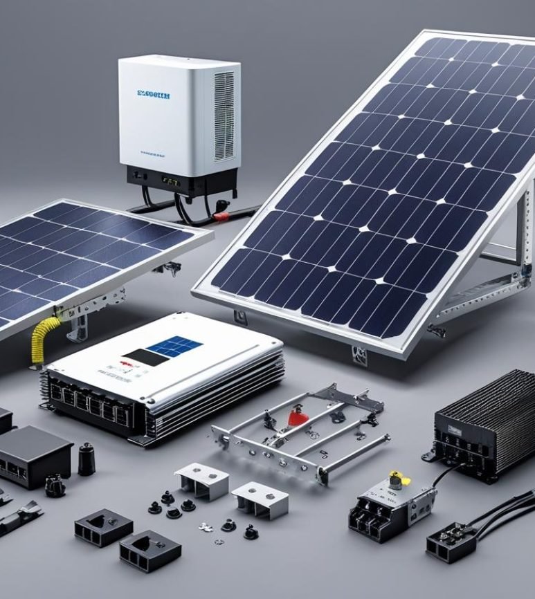 create an image of Solar Components and Accessories create an image of Solar Components and Accessories